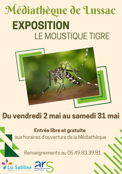 Affiche expo Moustique Tigre