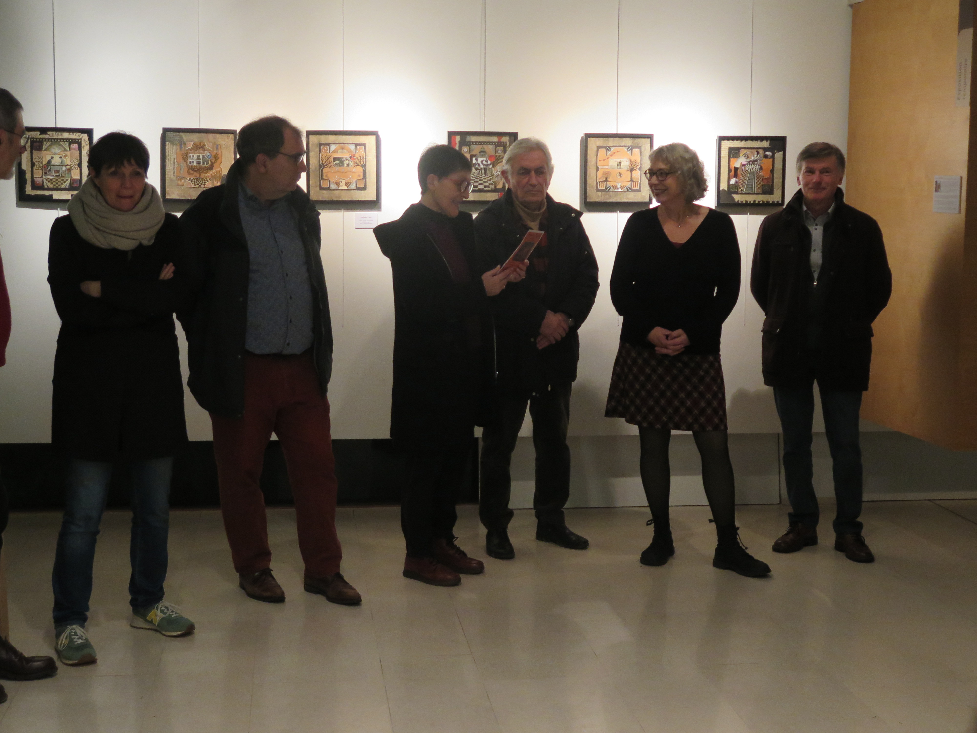 VERNISSAGE EXPO LA SABLINE 1